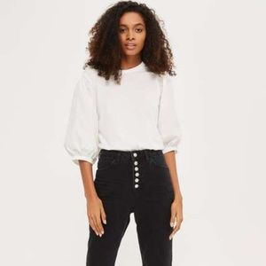Topshop Puff Sleeve